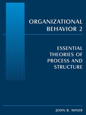 cover image of Organizational Behavior, Volume 2